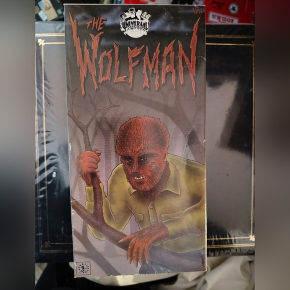 Universal Studios Monsters "WOLFMAN" 1991 Windup Tin Toy W/KEY - Made In Japan - Picture 1 of 10